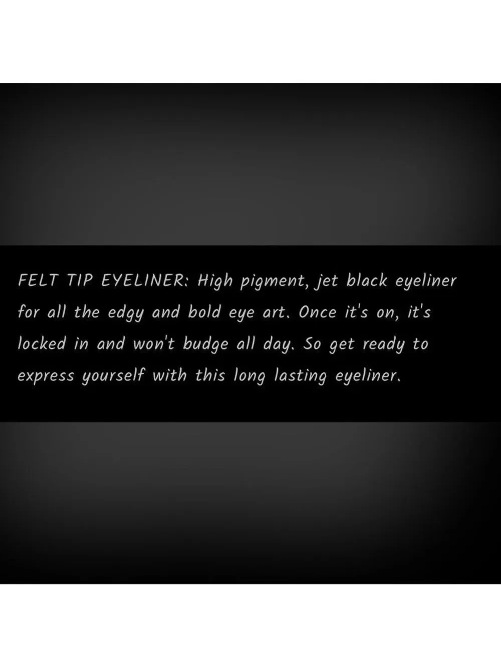 Lower East Side - LES, Felt Tip Eyeliner Pencil in Blacl